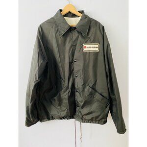 Vintage Rust-Oleum Jacket, Size Large, Black Jacket Rust-Oleum Patch